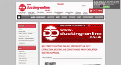 Desktop Screenshot of ducting-online.co.uk